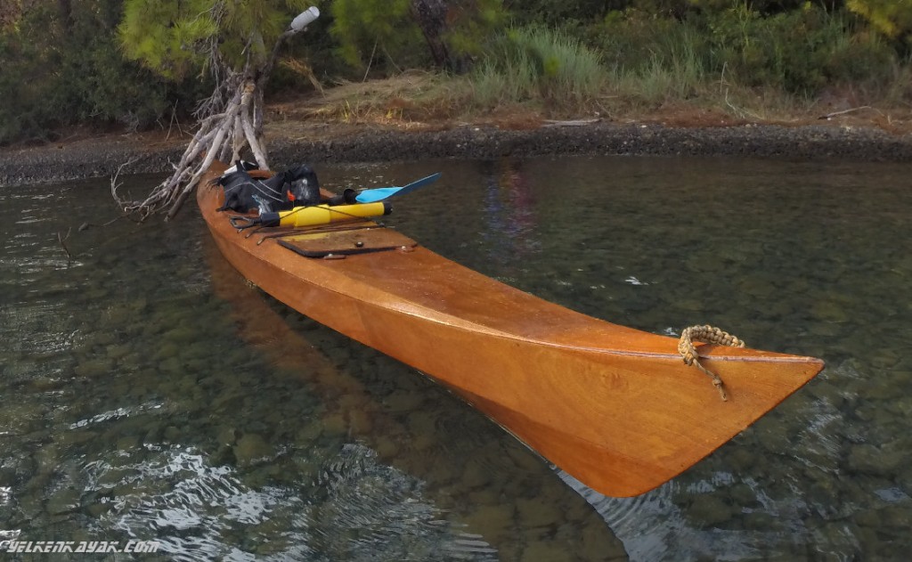 wooden Sea Kayak trip at Marmaris